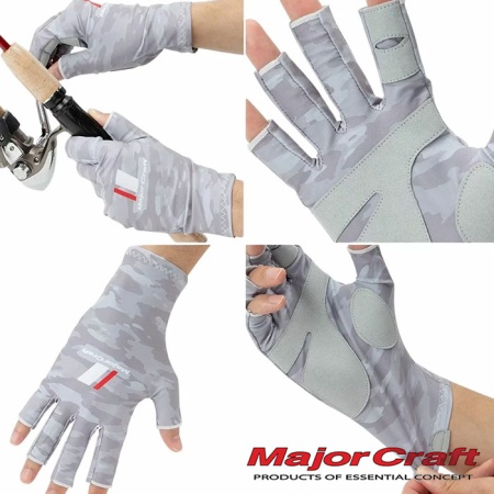Перчатки Major Craft SG-20 Light Grey Camo LL