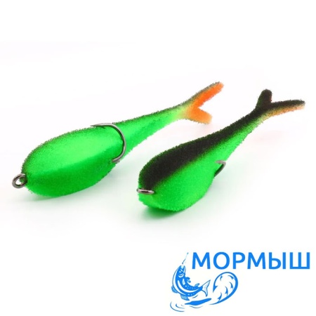 Поролоновые рыбки Мормыш Слаг с открытым двойником 16cm 16 2шт