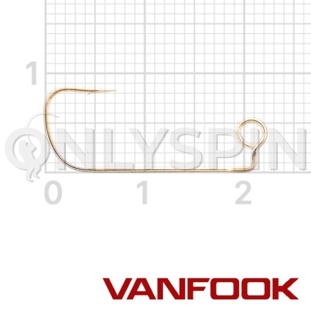 Крючки для джиг-головок Vanfook AJ-21G #4 10шт