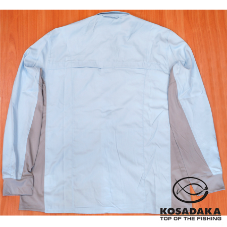 Рубашка Kosadaka Ice Silk Sunblock голубая XL