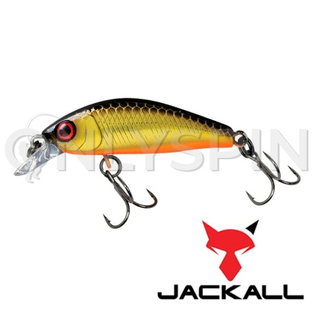 Воблер Jackall Chubby Minnow 35 HL Gold And Black