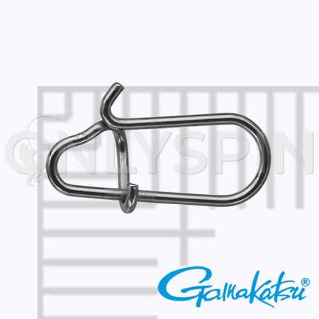 Застежки Gamakatsu Luxxe Ti Snap Wide #00 55lb 24.7kg 8шт Застежки Gamakatsu Luxxe Ti Snap Wide #00 55lb 24.7kg 8шт