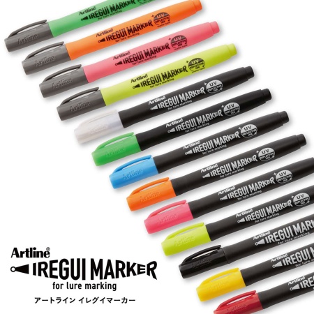 UV маркер водостойкий Shachihata Artline Iregui Marker Keimura Matte Yellow
