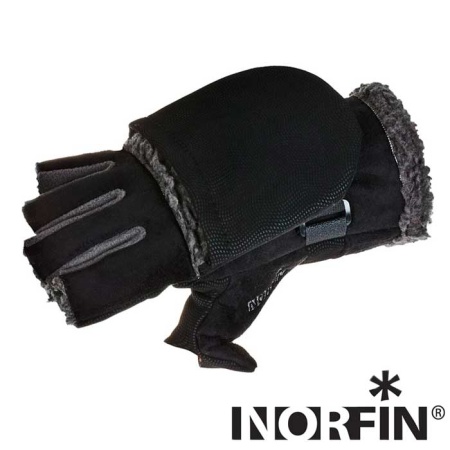 Перчатки-варежки Norfin Aurora Black р.L