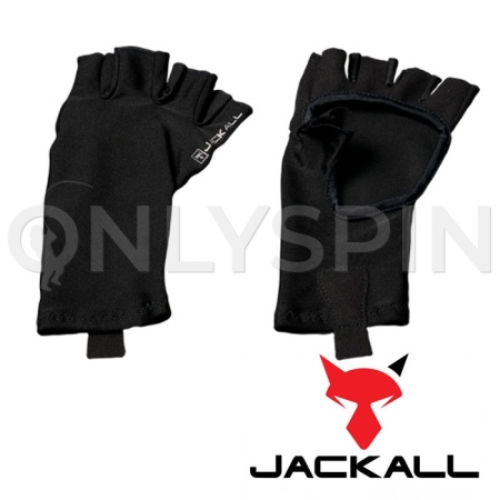 Перчатки солнцезащитные Jackall Cool Touch UV Cut Gloves Black L