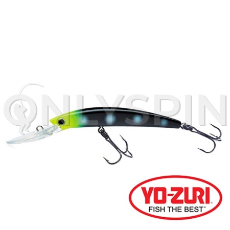 Воблер Yo-Zuri Crystal Minnow Deep Diver Walleye 110F ZB