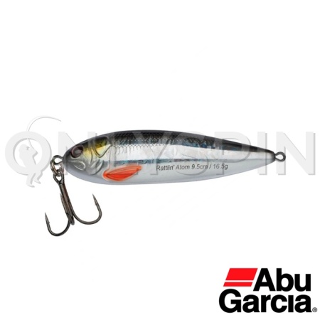 Блесна Abu Garcia Rattlin Atom 16.5gr Silver Roach