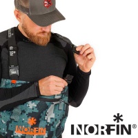 Вейдерсы Norfin Pilot Bootfoot Camo с сапогами M 43