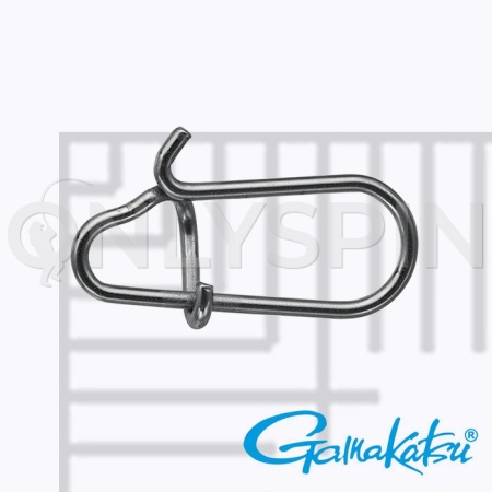 Застежки Gamakatsu Luxxe Ti Snap Wide #000 25lb 11.2kg 8шт Застежки Gamakatsu Luxxe Ti Snap Wide #000 25lb 11.2kg 8шт