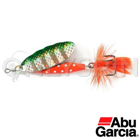 Блесна вертушка Abu Garcia Reflex Red 7gr G/Green Flash