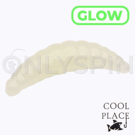 Мягкие приманки Cool Place Maggot 40mm сыр 11 glow