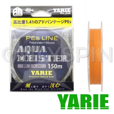 Эстер Yarie Aqua Master 150m orange #0.3 4.2lb 0.09mm 1.9kg