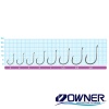Крючки одинарные Owner 50355 BC Chinu 5 12шт