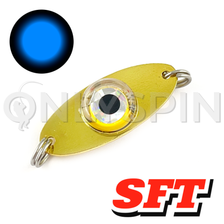 Блесна светящаяся SFT Booster L 4cm 5.5gr синий