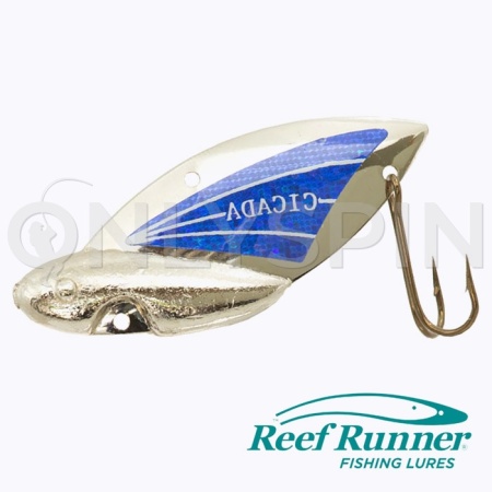 Цикада Reef Runner Cicada 1.77gr Silver/Blue