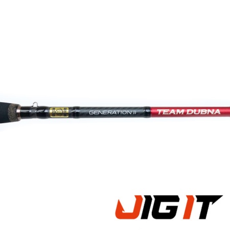 Спиннинг Jig It Team Dubna Generation II 2.55m 18-70gr TD2-842XH Спиннинг Jig It Team Dubna Generation II 2.55m 18-70gr TD2-842XH