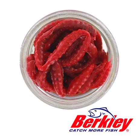 Мягкие приманки Berkley Power Honey Worm 25 Red