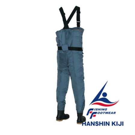 Вейдерсы Hanshin Kiji BC-122 Chest High Wader Radial Sole Gray 3L