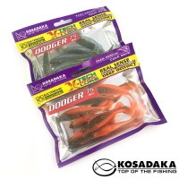 Мягкие приманки Kosadaka Dodger 75 BBR 8шт