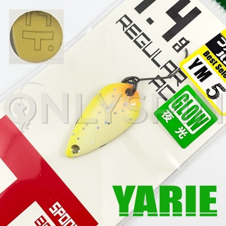 Блесна Yarie T-Spoon 1.4gr YM-5 Glow