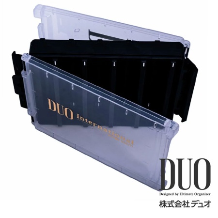 Коробка DUO Revers Lure Case 140 Pearl Black/Gold Logo