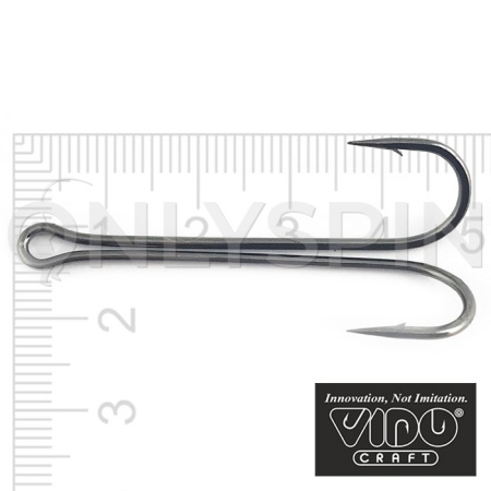 Крючки двойные Vido Craft VD-084 BN Double Long 1 Plus 1/0 25шт