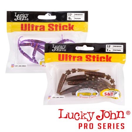 Мягкие приманки Lucky John Ultra Stick 2.2 PA03 10шт