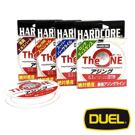 Шнур DUEL Hardcore The One 150m 0.4 7.2lb 0.11mm 3.2kg