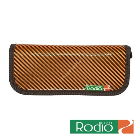 Кошелек для блесен Rodio Craft Carbon Wallet Medium hologram orange