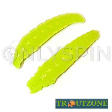 Мягкие приманки Trout Zone Paddle 1.6 Chartreuse 10шт