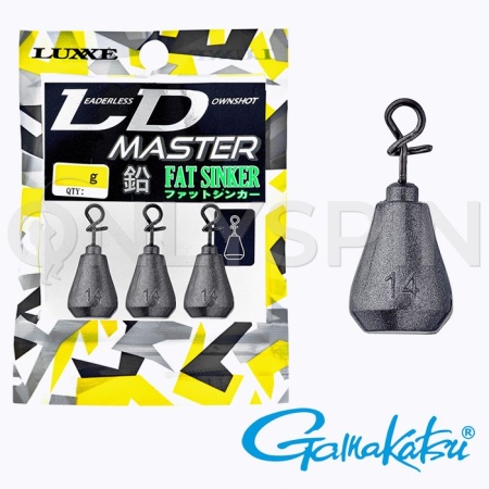 Груз Gamakatsu Leaderless Downshot Master Namari Fat Sinker Lead 10gr 3шт Груз Gamakatsu Leaderless Downshot Master Namari Fat Sinker Lead 10gr 3шт