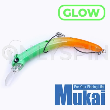 Воблер Mukai Backstroke 55S RU02 Glow