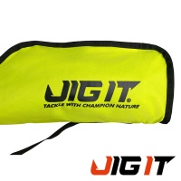 Чехол Jig It для зимних удилищ полужесткий Lime 80cm