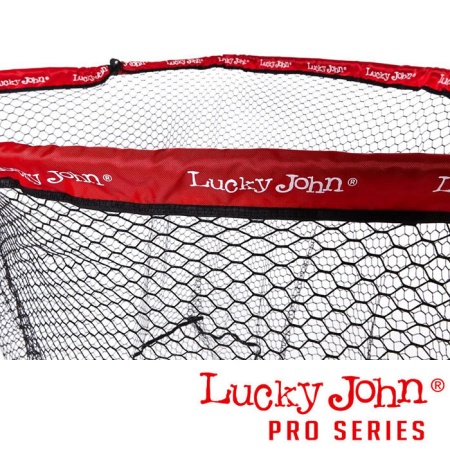 Подсак складной прорезиненный Lucky John BBS 215x85x70sm LJ8570-215LN