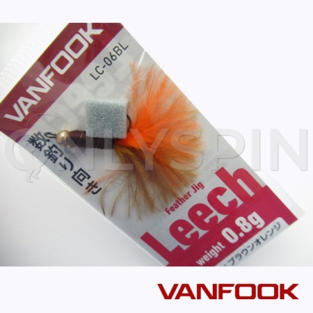 Стример Vanfook LC-06BL 0.8gr brown/orange