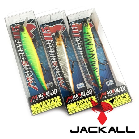 Воблер Jackall Mag Squad 115SP pearl ayu