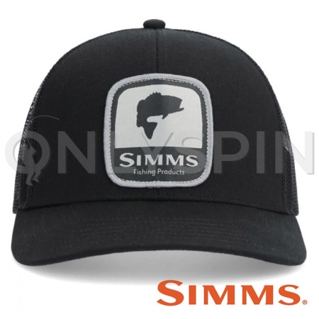 Кепка Simms Double Haul Icon Trucker (Bass Black)