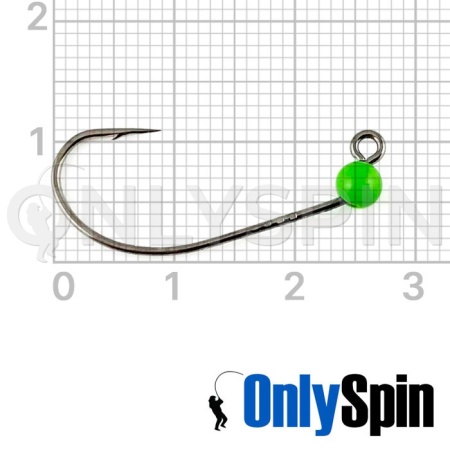 Форелевые джиг-головки OnlySpin Decoy MG-3 #4 2gr зеленый 3шт