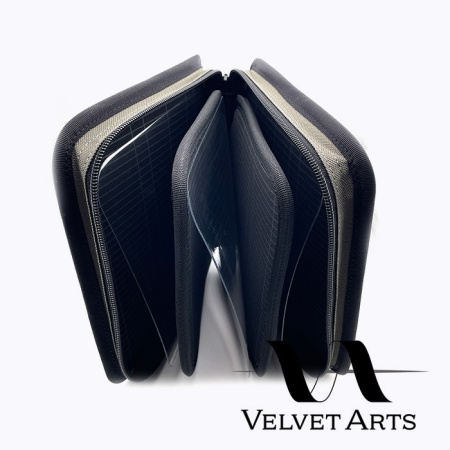 Кошелек для блесен Velvet Arts Wallet Large Slim Version Black/Gray