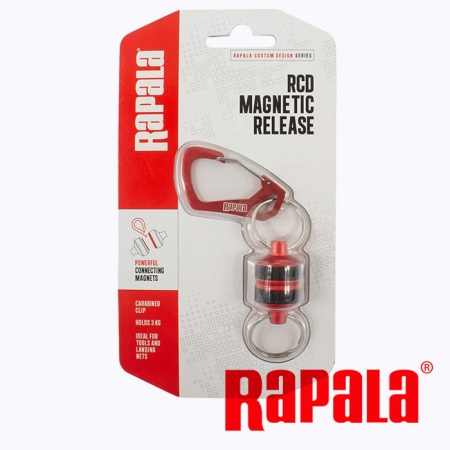 Карабин Rapala RCD Magnetic Release красный