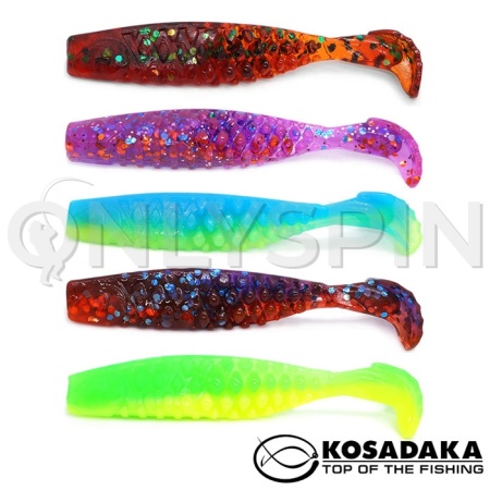 Мягкие приманки Kosadaka Thorn 60 MIX1 10шт