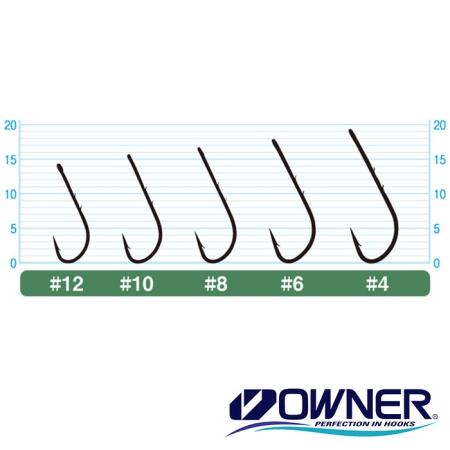 Крючки одинарные Owner 56538 BC Worm BH-Sproat 12 10шт