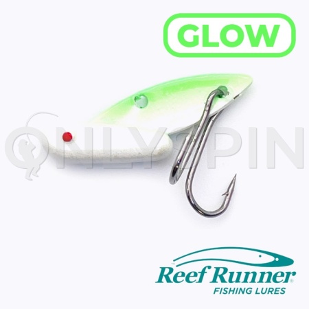 Цикада Reef Runner Cicada Tungsten 2.6gr Glow Green Ice