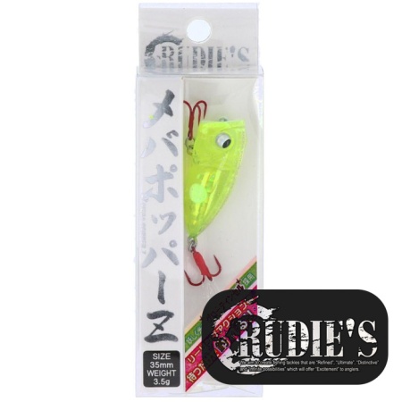 Воблер Rudies Meba Popper Z Chart Spot Glow