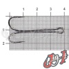 Крючки двойные Jig It Long Double Hooks #1/0 10шт