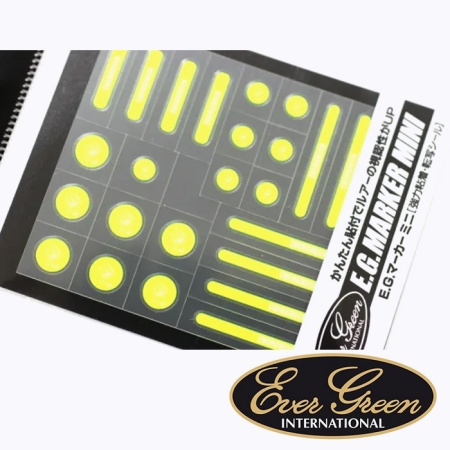 Наклеки Evergreen E.G.Marker Mini Yellow