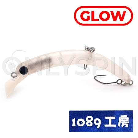 Воблер 1089 Koubou Sakasanyoro Slim 60FS 11 Red Glow