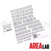 Arealab тюнинг наклейки STICKER PACK