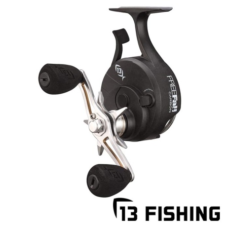 Зимняя катушка 13 Fishing Black Betty FreeFall Carbon Body LH