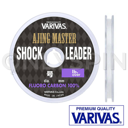 Флюорокарбон Varivas Ajing Master Shok Leader 30m #0.5 0.117mm 1kg